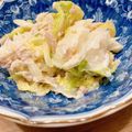 いやんのん＊'s cooksnap of when they made 白菜のツナマヨサラダ.
