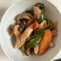 こーやんたん's cooksnap of when they made 柔らか鶏胸肉とありもの野菜の簡単炒め♪.