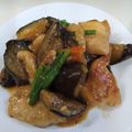 クックDXFRIN☆'s cooksnap of when they made むね肉と茄子の照り焼き.