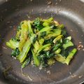 ティナタナリー's cooksnap of when they made 小松菜のごま油炒め.