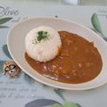 みかかめ's cooksnap of when they made カレーやハヤシのご飯はまん丸が可愛い.