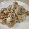 papikun's cooksnap of when they made 究極のシンプル飯！醤油だけ炒めご飯.