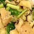 クックRYU81K☆'s cooksnap of when they made じゃがいもと小松菜のレンチンおつまみ.
