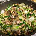 クックMEC2V8☆'s cooksnap of when they made 牛肉トマトズッキーニ炒め！.