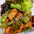 ぽろっとＱちゃん's cooksnap of when they made 鶏肉とししとうのコチュジャン炒め♬.
