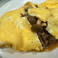 なーなちゃん's cooksnap of when they made 合挽き肉としめじの和風オムレツ.