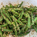立花ぴぴ's cooksnap of when they made やさしい甘みが美味い！いんげんのごま和え.