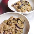 ☆reihan☆'s cooksnap of when they made 娘に伝えたい＊豚となすの胡麻味噌炒め＊.