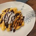 ♡ゆずぽんず♡'s cooksnap of when they made ☆アメリカンワッフル☆.