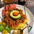 ciaorose's cooksnap of when they made ＊簡単＊アボたま夏野菜のキーマカレー.