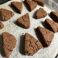 aipapi's cooksnap of when they made 超簡単♪米粉とおからのココアスコーン.
