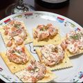 朔耶's cooksnap of when they made カナッペ★クリチ&スモークサーモン.