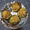 コネコリン's cooksnap of when they made ステーキ茄子(米茄子)のチーズ焼き.