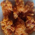 たいぴーち's cooksnap of when they made コーンフレークでサクサク唐揚げ.