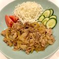 悠LOVE航's cooksnap of when they made 生姜焼き.