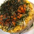 chiko♫'s cooksnap of when they made 簡単✤ちらし寿司ケーキ　Xmas❦誕生日.