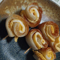まぶたん's cooksnap of when they made 簡単★ちくわたまごくるくる.