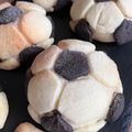 mikko6's cooksnap of when they made メロンパンdeコッタサッカーボールW杯.