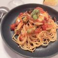 クックSK7GIP☆'s cooksnap of when they made 簡単☆とろ〜りカマンベールのトマトパスタ.