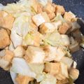 クックVMS717☆'s cooksnap of when they made 生揚げと春キャベツの炒め物.