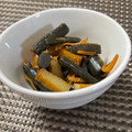 モッパ's cooksnap of when they made エゾニュウサクとさつまあげの炒めもの.
