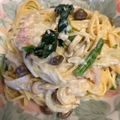 いぶたいママ's cooksnap of when they made 絶対美味しい♡クリームパスタ.