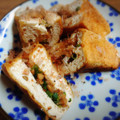 あゆ☆たくママ's cooksnap of when they made 三角油揚げの詰込み納豆.