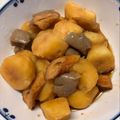 クック6A01DE☆'s cooksnap of when they made ♪じゃがいもとちくわと蒟蒻の煮物♪.