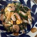 まれ子's cooksnap of when they made 中華風☆春雨とニラ玉炒め.