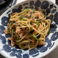 千夏さん's cooksnap of when they made 鮭とほうれん草の和風パスタ♪.