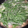 hotarukko's cooksnap of when they made 水菜使い切り♪豚肉と大根のはりはり鍋.