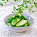 Satoco❋'s cooksnap of when they made 生姜香る胡瓜とオクラの白だし漬け.