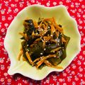 チェックのミニくま's cooksnap of when they made ワカメの炒めサラダ.