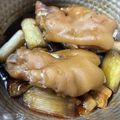 クック2H9MD0☆'s cooksnap of when they made 市販の豚足de簡単テビチ.