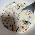 みずきkkkkk's cooksnap of when they made 騙されたと思って、、冷やし牛乳茶漬け！.