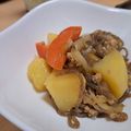 yukoko☆'s cooksnap of when they made 簡単！鶏ひき肉のホクホク肉じゃが♪.