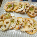 るいねこすき's cooksnap of when they made れんこん塩青のり炒め.