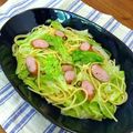YCHキッチン's cooksnap of when they made 簡単！キャベツとウインナーのパスタ.