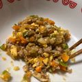クックX06JYQ☆'s cooksnap of when they made キャベ玉キノコ丼.