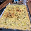め目め's cooksnap of when they made さつまいもケーキ鉄板一枚分.