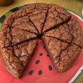 パンケーキLOVER's cooksnap of when they made バレンタインに♡材料2つ♡ガトーショコラ.