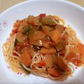 rinchan820's cooksnap of when they made ラタトゥイユをリメイク 冷製パスタ.