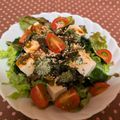 龍青空ママ's cooksnap of when they made 豆腐とワカメサラダ✿薬味たっぷりドレ.