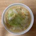 かおり♡♡♡'s cooksnap of when they made キャベツと卵の中華スープ☆.