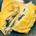 9689sora's cooksnap of when they made ＊豆腐と挽肉で油揚げの五目巾着煮＊.