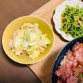ちいさん's cooksnap of when they made きゅうりとハムと卵の簡単ゴマサラダ.