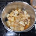 non☆non's cooksnap of when they made 圧力鍋で時短☆臭みのないブリ大根.
