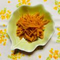 チェックのミニくま's cooksnap of when they made 簡単！人参のグラッセ！炒めるだけ！.