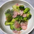♬のんのこ日和♬'s cooksnap of when they made ブロッコリーとベーコンのにんにく炒め.