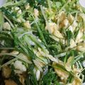 ねこＭＯＭＯ's cooksnap of when they made 水菜の大量消費に！水菜と卵の中華風炒め.